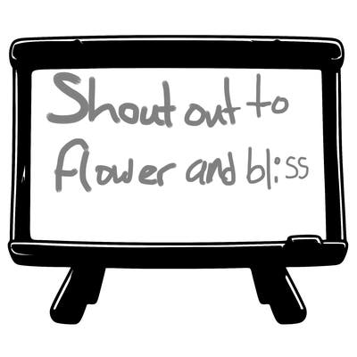 blank board