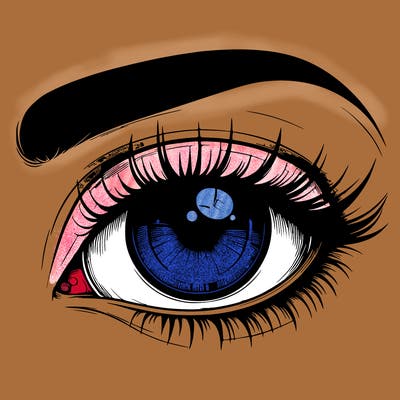 realistic eye