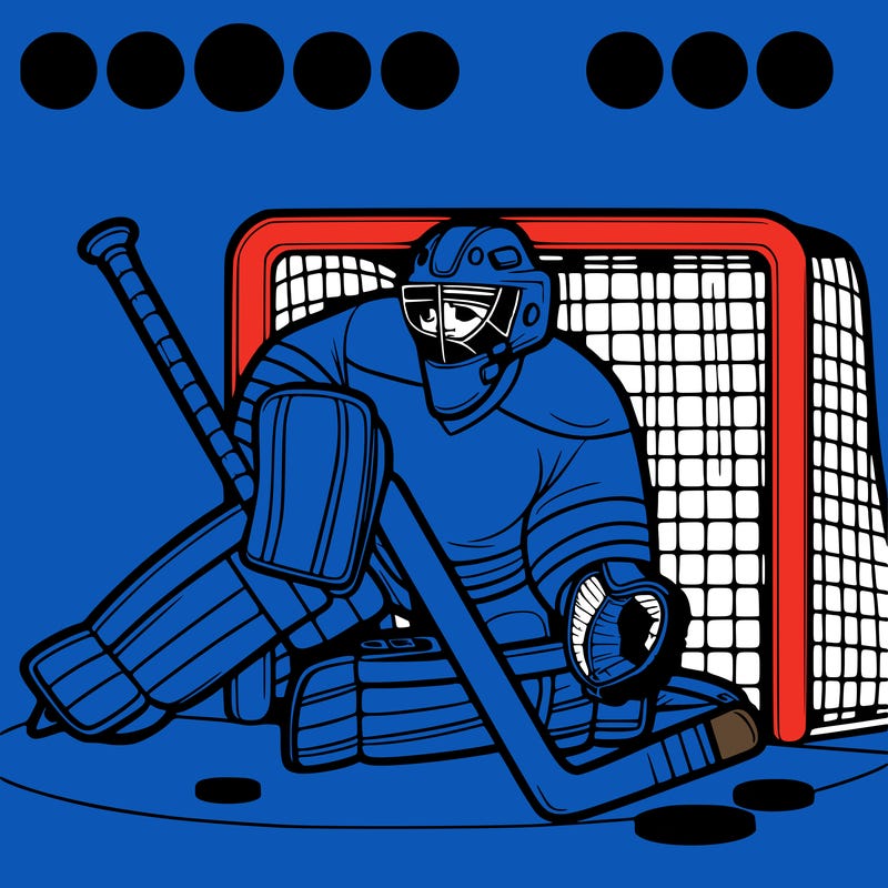 hocky goalie