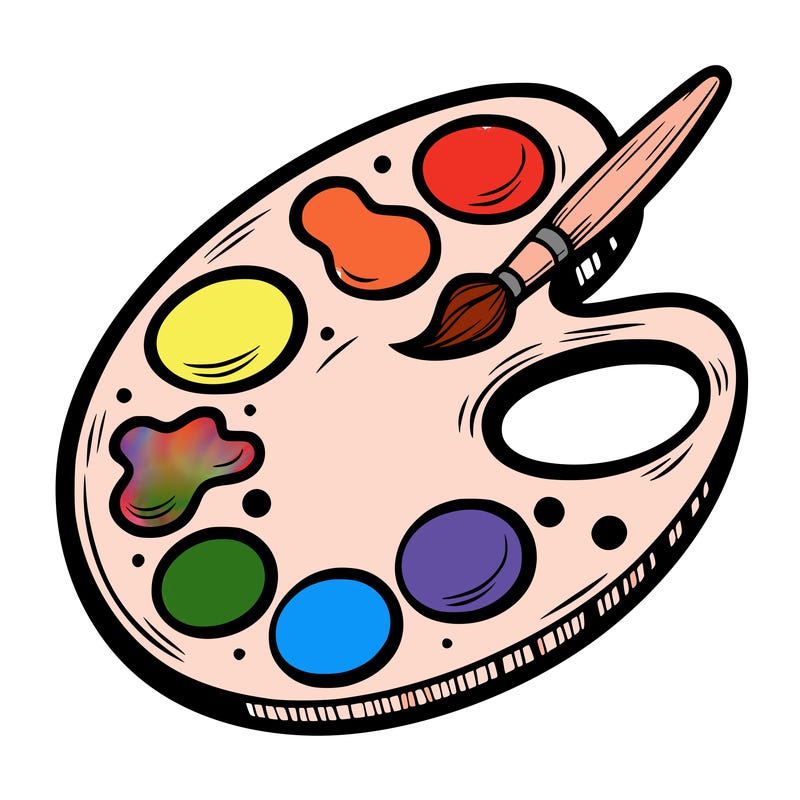 artist paint palette