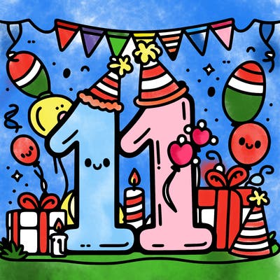 happy 11th birthday.