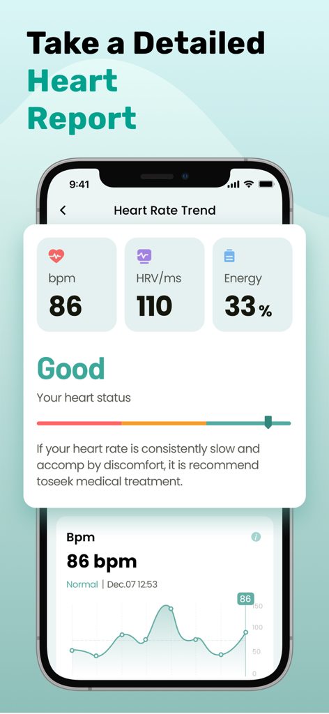 HealthCare: Heart Rate Monitor - Health & Fitness App | MWM