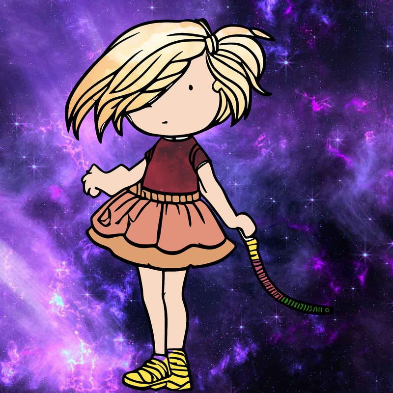 really short haird girl