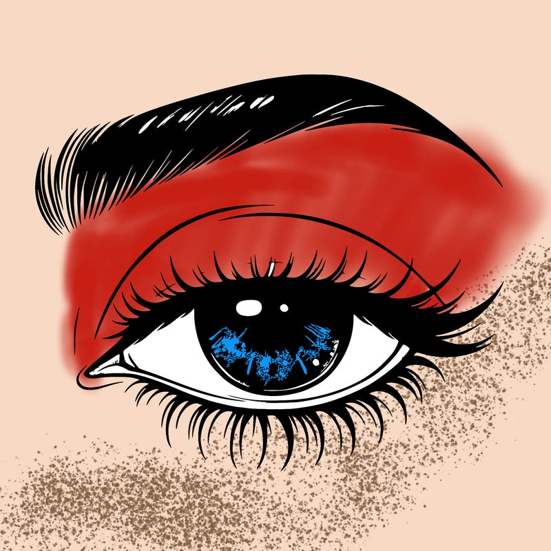 eye closed realistic