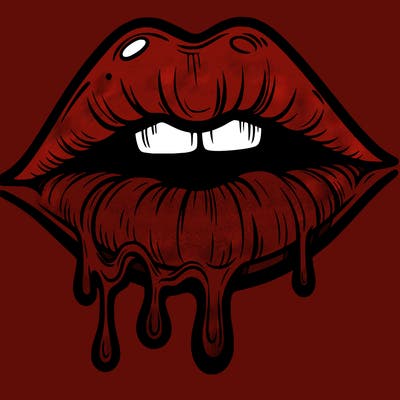 lips that look realistic and drip