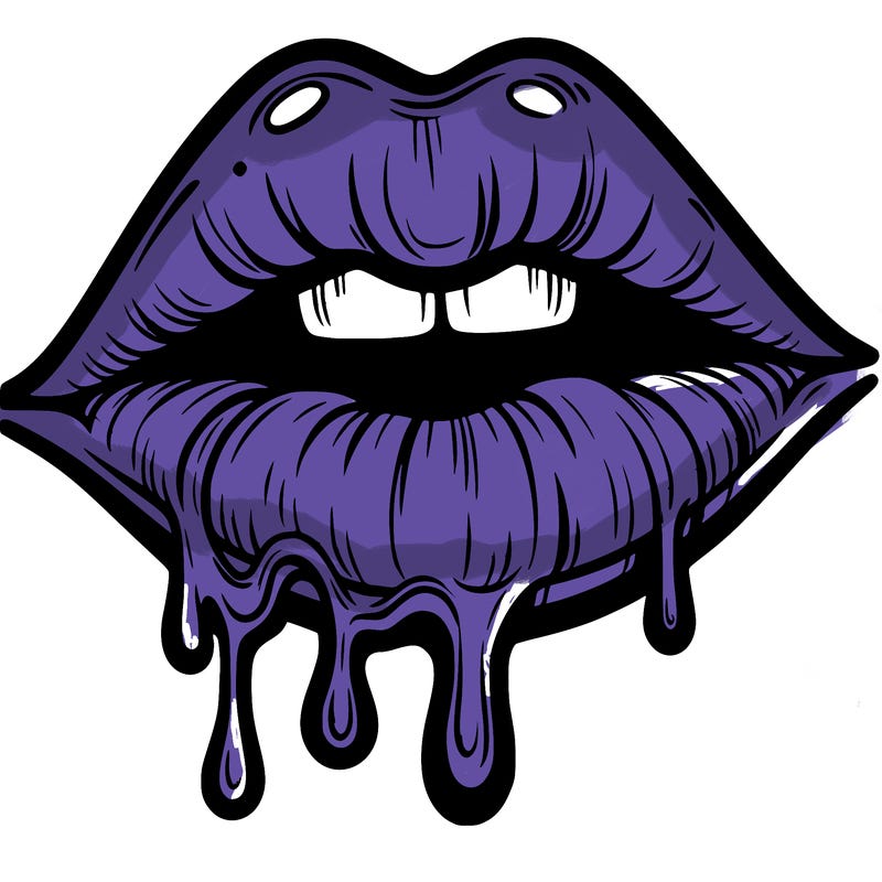 lips that look realistic and drip