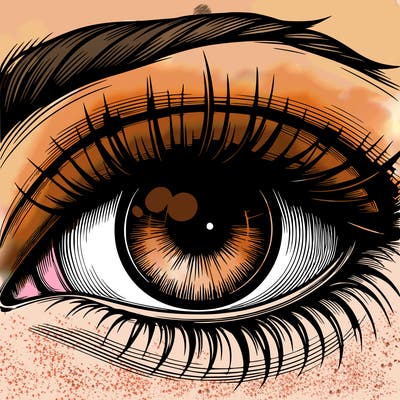 realistic eye