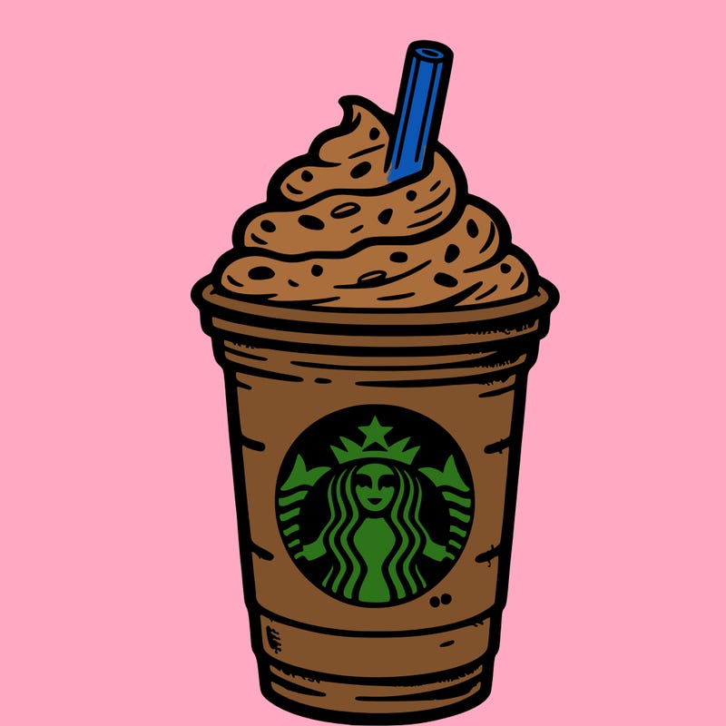 starbucks, frappuccino