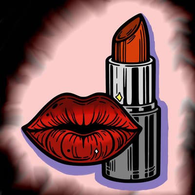 lips and lipstick