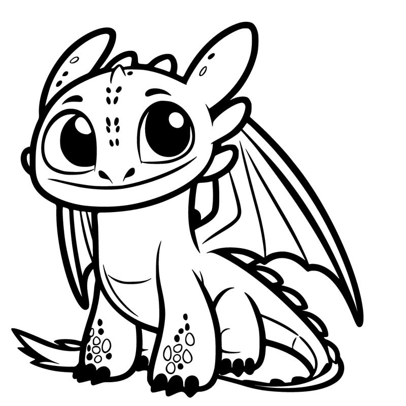 toothless the dragon