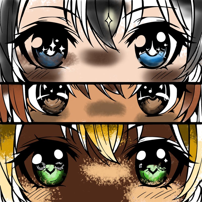 anime eyes