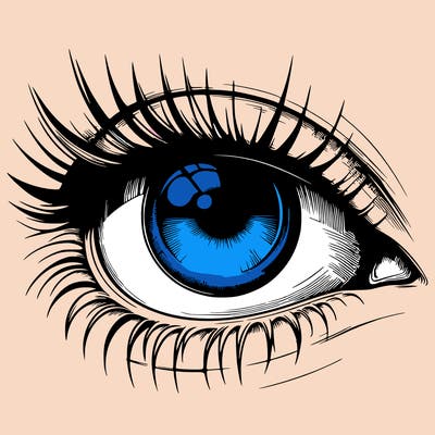 realistic eye