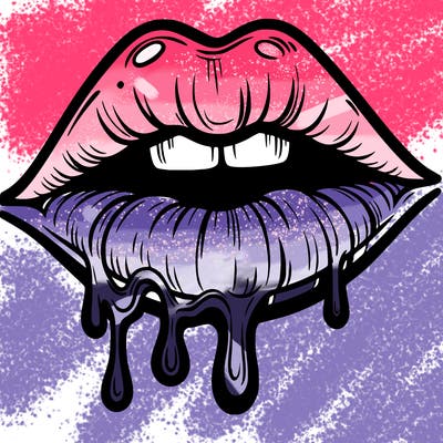 lips that look realistic and drip