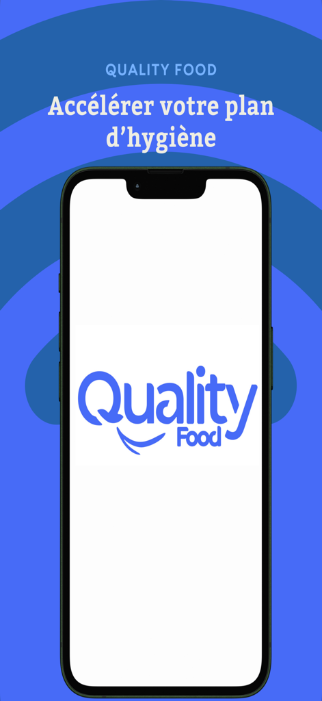 Quality Food - Schermata principale dell'app mobile Quality Food per la sicurezza alimentare e la conformità HACCP