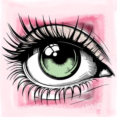 realistic eye