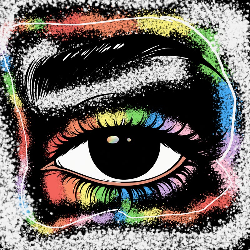 eye closed realistic