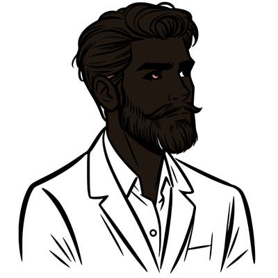 a man with a beard