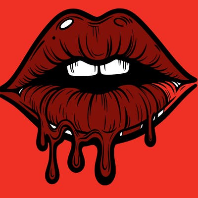 lips that look realistic and drip