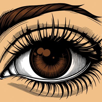 realistic eye