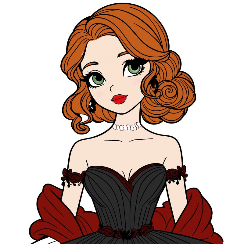 a pretty elegant lady