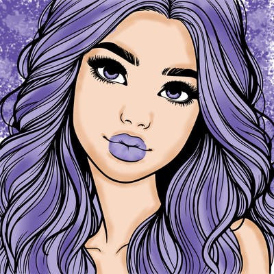 beautiful realistic girl