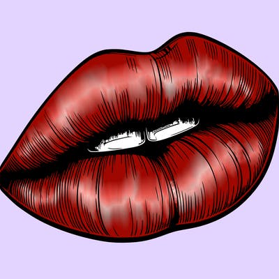 realistic lips
