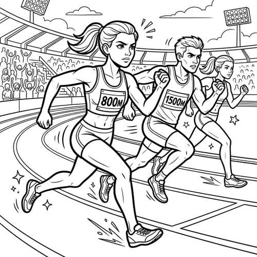 Middle-Distance Runners