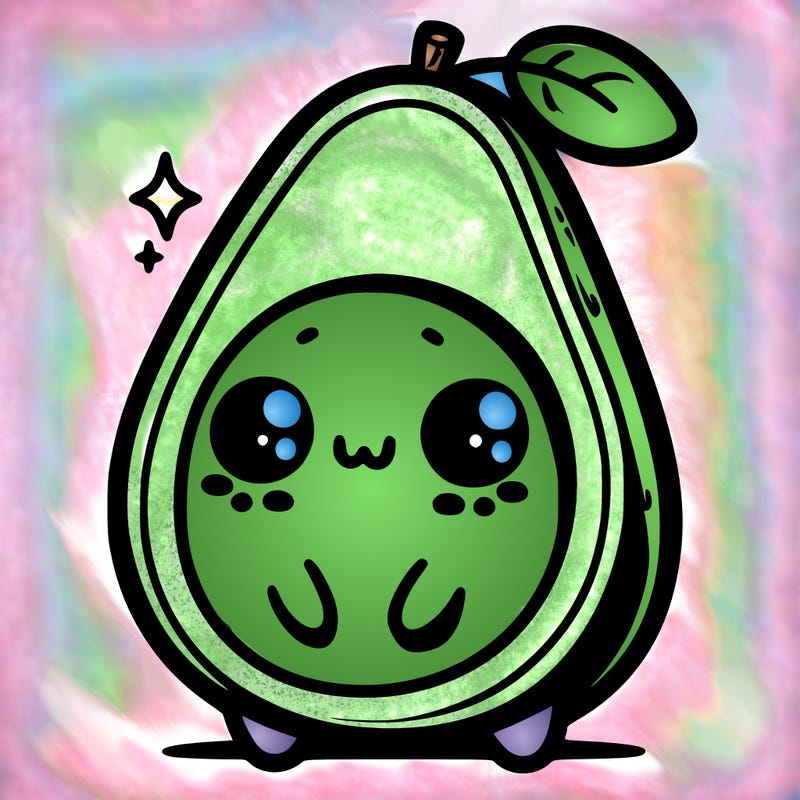 cute avocado
