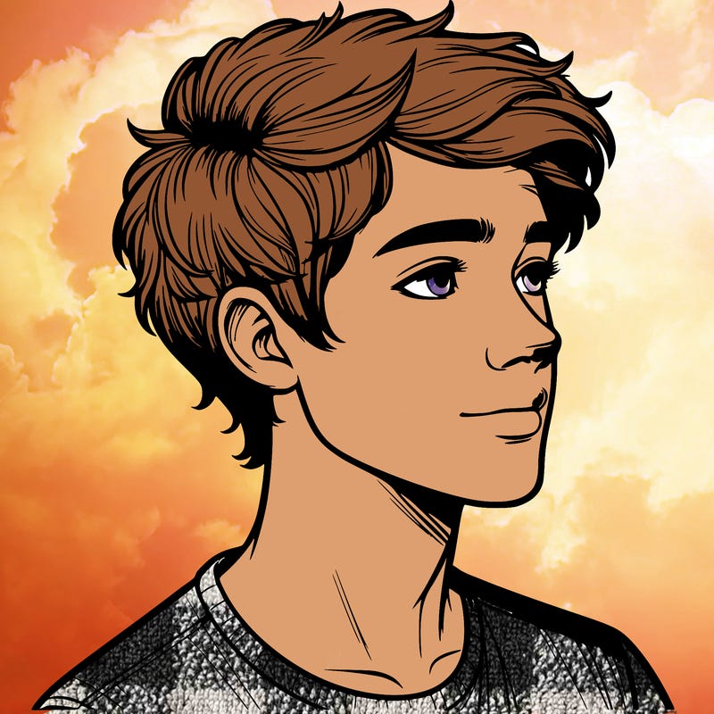 realistic teenage boy