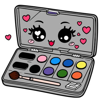 makeup pallet