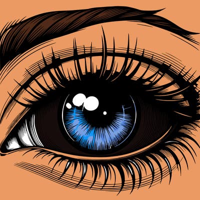 realistic eye