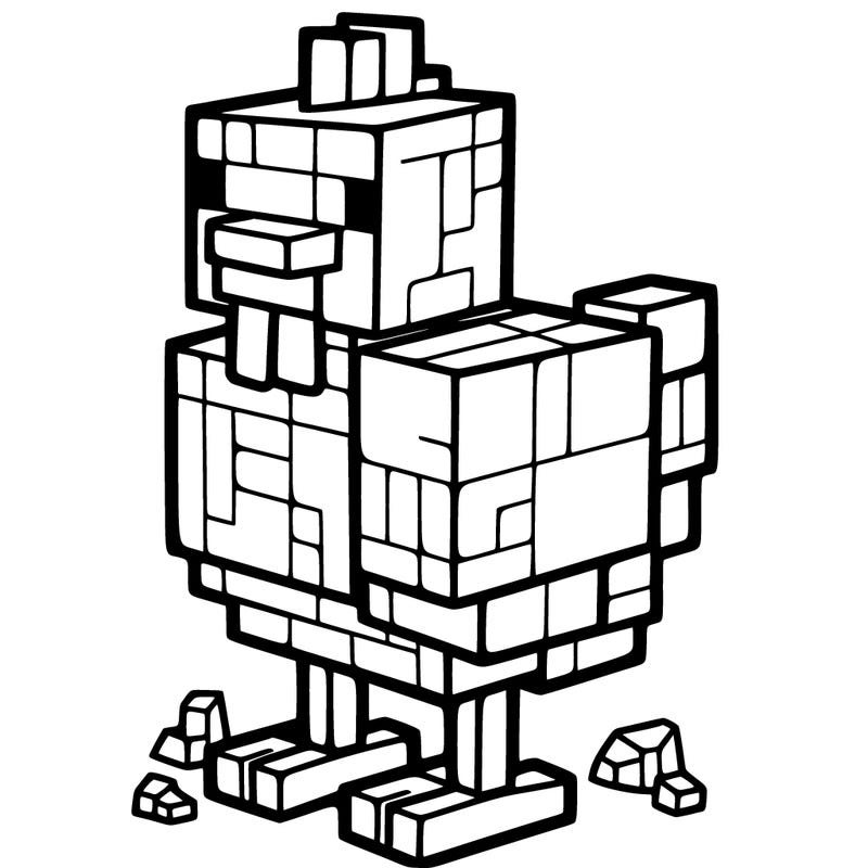 minecraft chicken