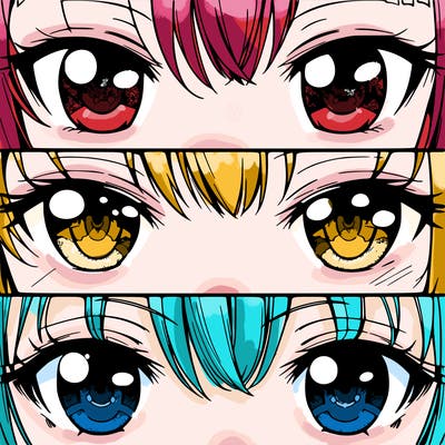 anime eyes