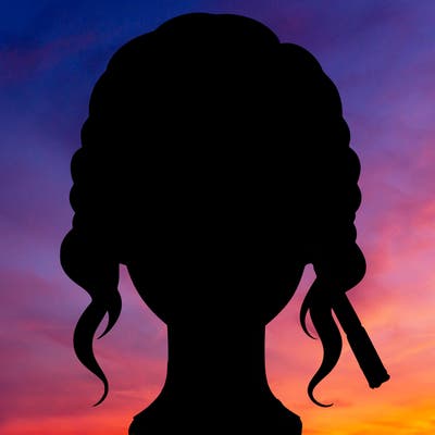 realistic person with makeup