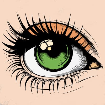 realistic eye