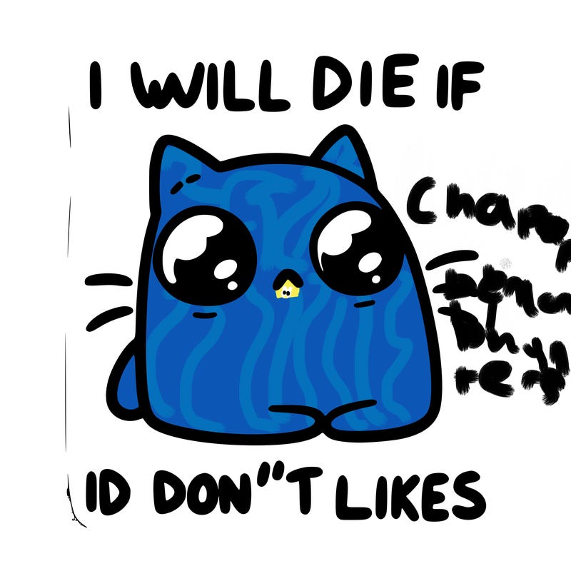 a cat that will die if we don’t get 10 likes