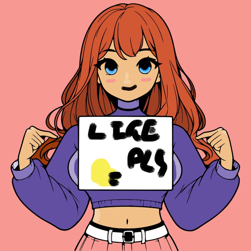 girl holding a blank sign in a long sleeve crop top