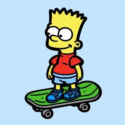 bart skateboard