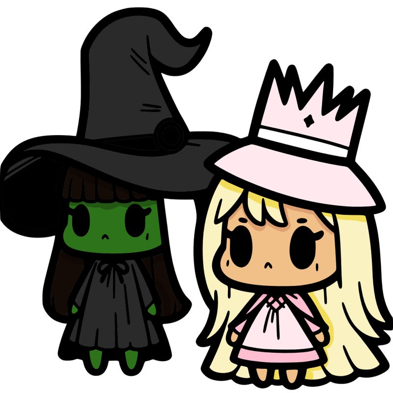 elphaba and glinda