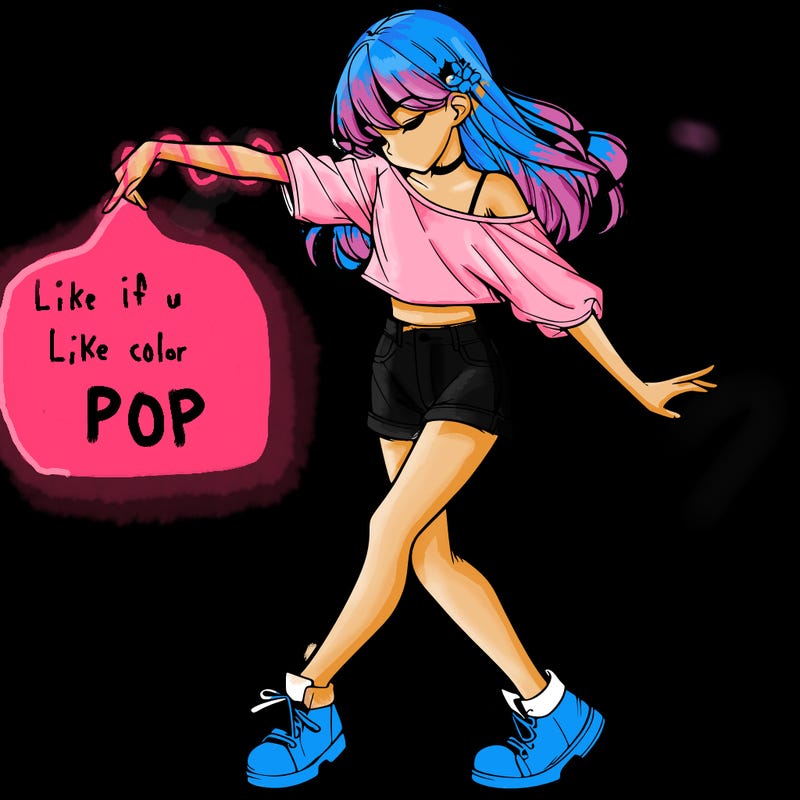 realistic girl danceing