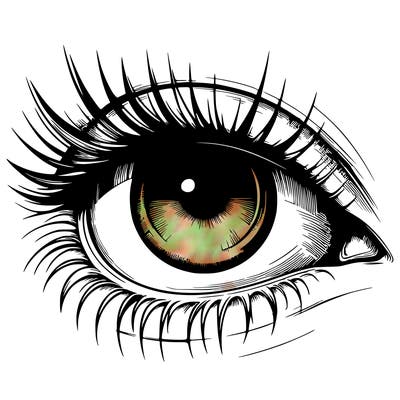 realistic eye