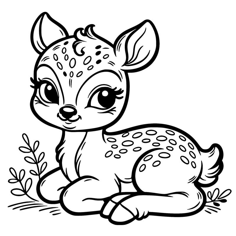 baby deer