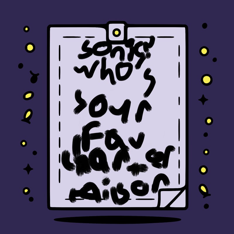 blank piece of paper