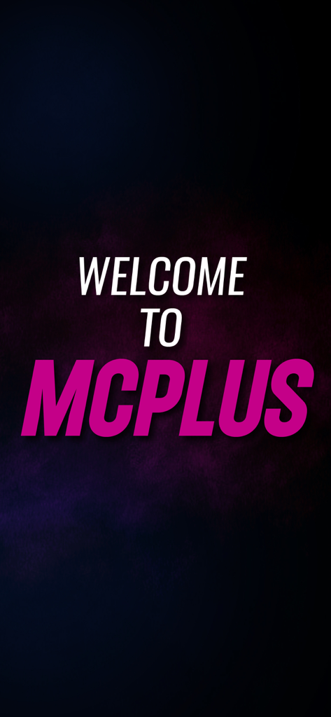 Welcome to MCPLUS tuition app splash screen