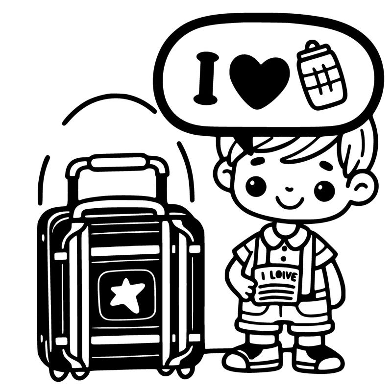 i like my suitcase