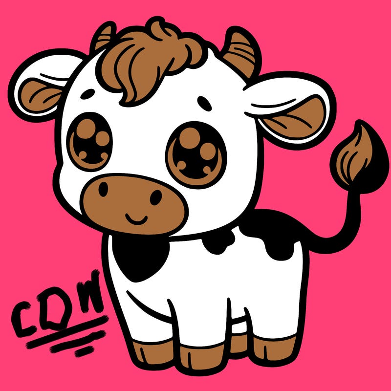 cute cow