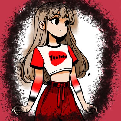 girl in a cute crop top
