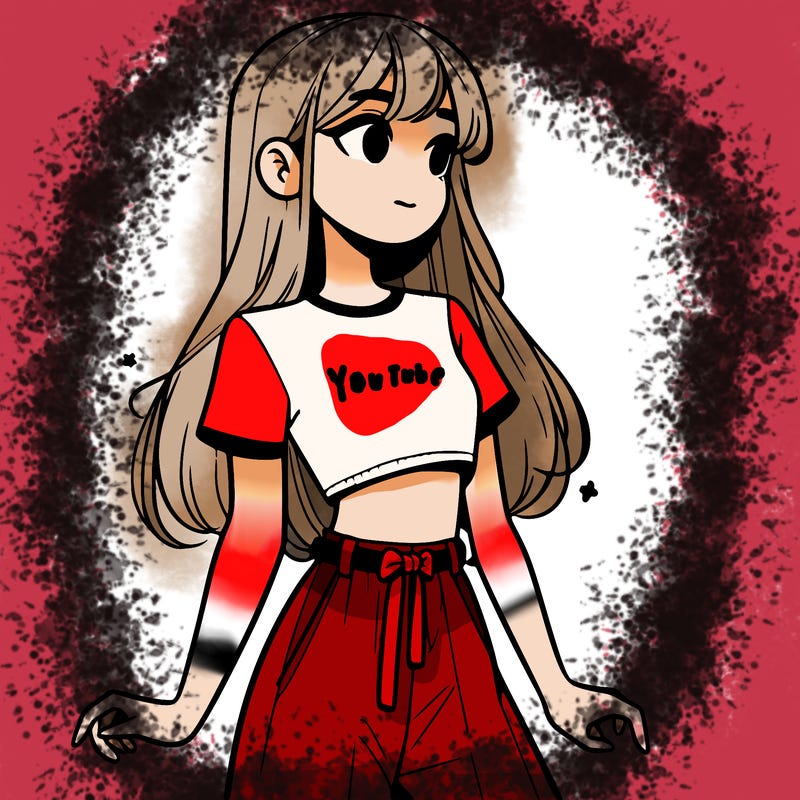girl in a cute crop top
