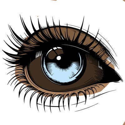 realistic eye