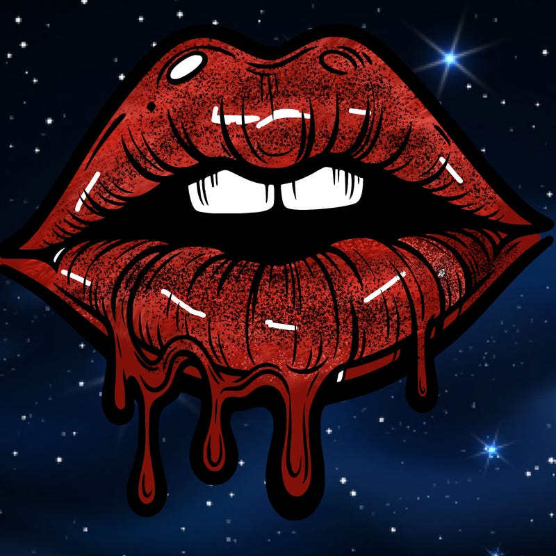 lips that look realistic and drip